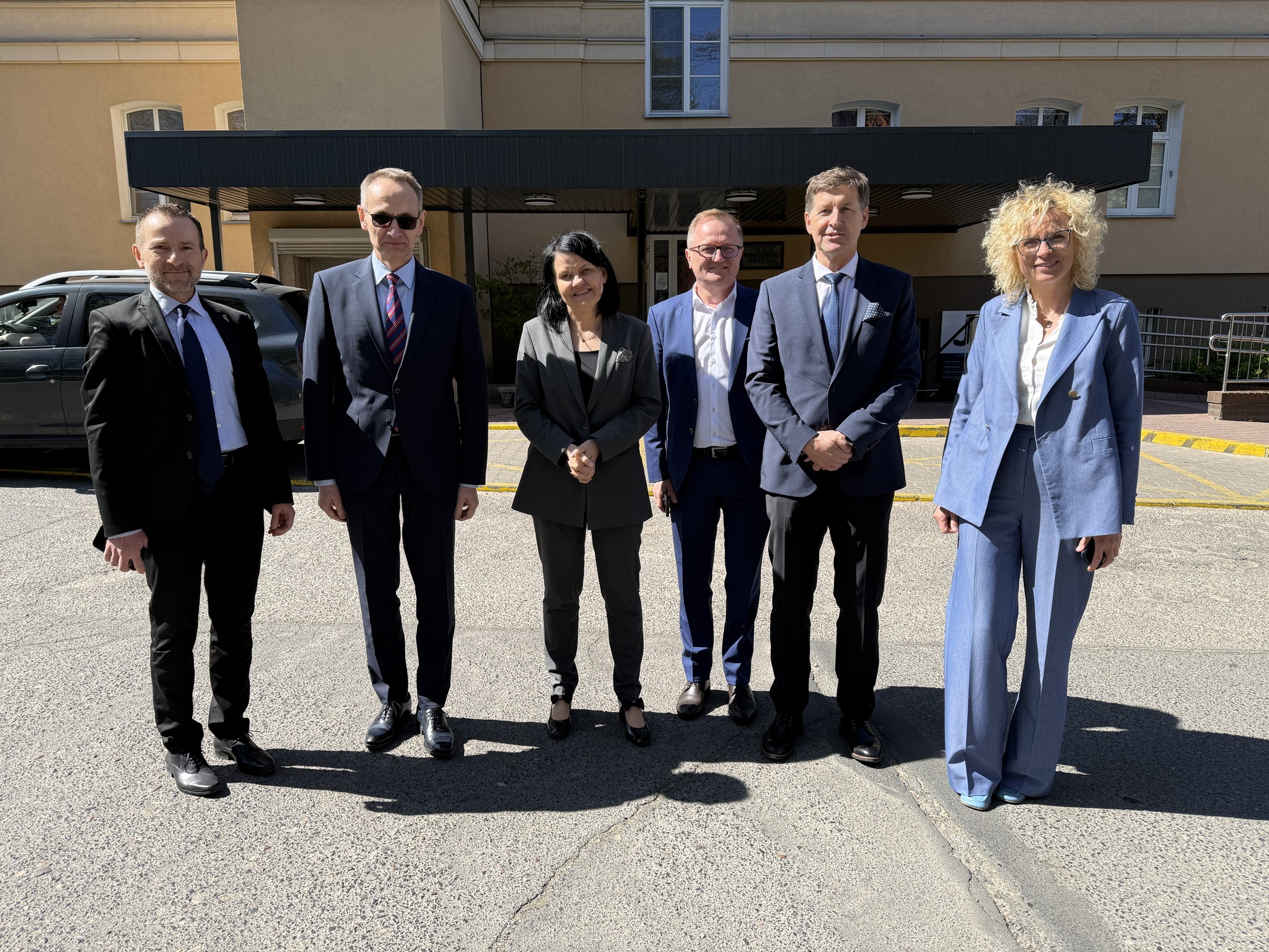 Wiceminister Zdrowa w szpitalu na Pomorzanach